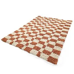 Hochflorteppiche - Atrani Natural Cotton Shaggy (orange)