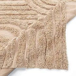 Hochflorteppiche - Cazorla Natural Cotton Shaggy (beige)