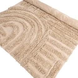 Hochflorteppiche - Cazorla Natural Cotton Shaggy (beige)