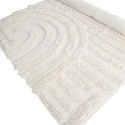 Hochflorteppiche - Cazorla Natural Cotton Shaggy (cremefarben)