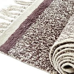Hochflorteppiche - Celina Natural Cotton Shaggy (beige/braun)