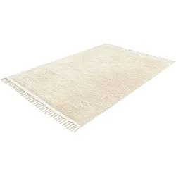 Hochflorteppiche - Celina Natural Cotton Shaggy (cremefarben/beige)