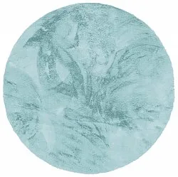 Runde Teppiche - Cloud Super Soft (hellblau)