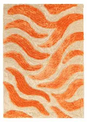 Hochflorteppiche - Fergana (creme/orange)