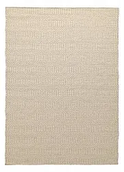 Wollteppich - Larkana (beige/weiß)