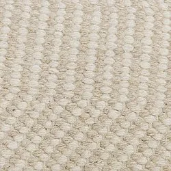 Wollteppich - Larkana (beige/weiß)