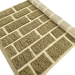 Hochflorteppiche - Leknes Hand Woven Wool Shaggy (grün)