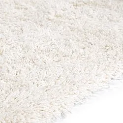 Hochflorteppiche - Lindos Natural Cotton Shaggy (weiß)