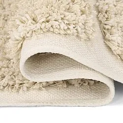 Hochflorteppiche - Otranto Natural Cotton Shaggy (cremefarben)