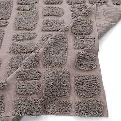 Hochflorteppiche - Otranto Natural Cotton Shaggy (taupe)