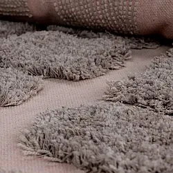 Hochflorteppiche - Otranto Natural Cotton Shaggy (taupe)