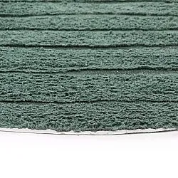 Rund Teppich - Rani Natural Cotton Shaggy (grün)