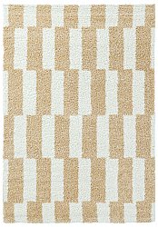 Hochflorteppiche - Tamri (beige/weiß)