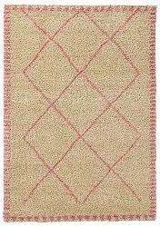 Hochflorteppiche - Tiznit (beige/rosa)