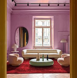 Hochflorteppiche - Zoe (rot)