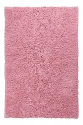 Hochflorteppiche - Combarro Solid Cotton Shaggy (hellrosa)