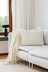 Kissenbezug aus Wollmischung - Samantha (offwhite)
