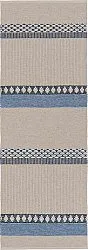 Kunststoffteppiche - Der Horred-Teppich Savanne (blau)