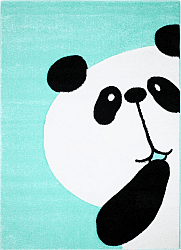 Kinderteppich - Bueno Panda (Türkis)