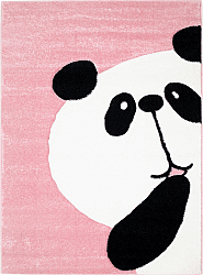 Kinderteppich - Bueno Panda (rosa)