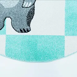 Kinderteppich - Bueno Indian Bear (Türkis)