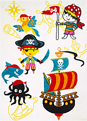 Kinderteppich - Moda Pirate (weiß)