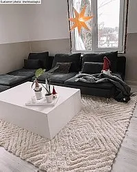 Hochflorteppiche - Monti (offwhite)