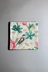 Serviette im 4er-Pack - Gullan (rosa)