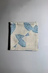 Serviette im 4er-Pack - Morris (blau)