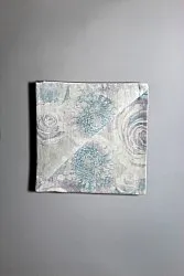 Serviette im 4er-Pack - Soft (blau)