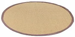 Rund Teppich (sisal) - Agave (natur/brown)