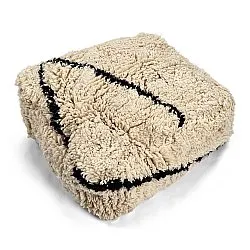 Sitzpoufs - Marokkanischer Pouf Beni Ourain 003