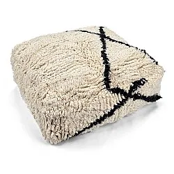 Sitzpoufs - Marokkanischer Pouf Beni Ourain 018