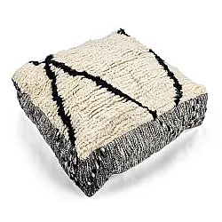 Sitzpoufs - Marokkanischer Pouf Beni Ourain 019