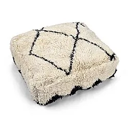 Sitzpoufs - Marokkanischer Pouf Beni Ourain 020