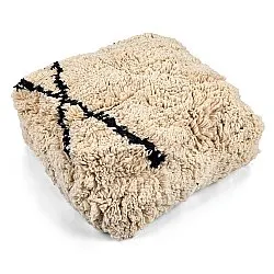 Sitzpoufs - Marokkanischer Pouf Beni Ourain 040