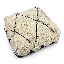 Sitzpoufs - Marokkanischer Pouf Beni Ourain 100