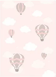 Kinderteppich - Balloons (rosa)