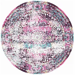 Rund Teppich - Jedaida (rosa/multi)