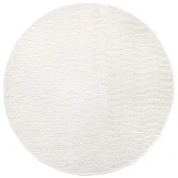 Runde Teppiche - Indoor/Outdoor Baltimore (cream)