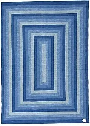Flickenteppich - Chania (blau)