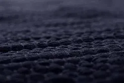 Flickenteppich - Silje (blau/dunkelblau)