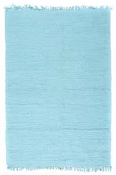 Flickenteppich - Silje (blau/türkis)