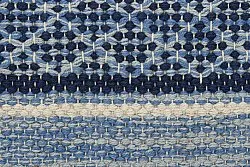 Flickenteppich - Visby (Blau)