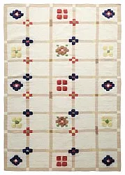 Wollteppich - Lausanne Flatweave Tufted Premium (weiß/beige)