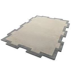 Wollteppich - Agra Hand Tufted Wool Premium (grau)