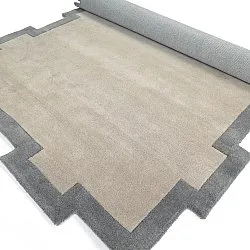 Wollteppich - Agra Hand Tufted Wool Premium (grau)