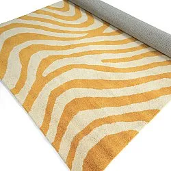 Wollteppich - Aiz Hand Tufted Wool Premium (gelb)