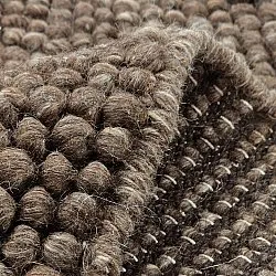 Rund Teppich - Avafors Wool Bubble (braun/beige)