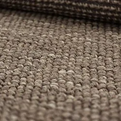 Rund Teppich - Avafors Wool Bubble (braun/beige)
